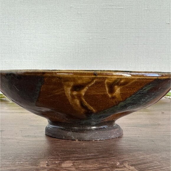 Handmade Pottery Bowl Signed Savage 2015 with Rich Earthy Glaze - Picture 7 of 9